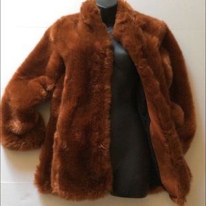 Zara faux fur coat